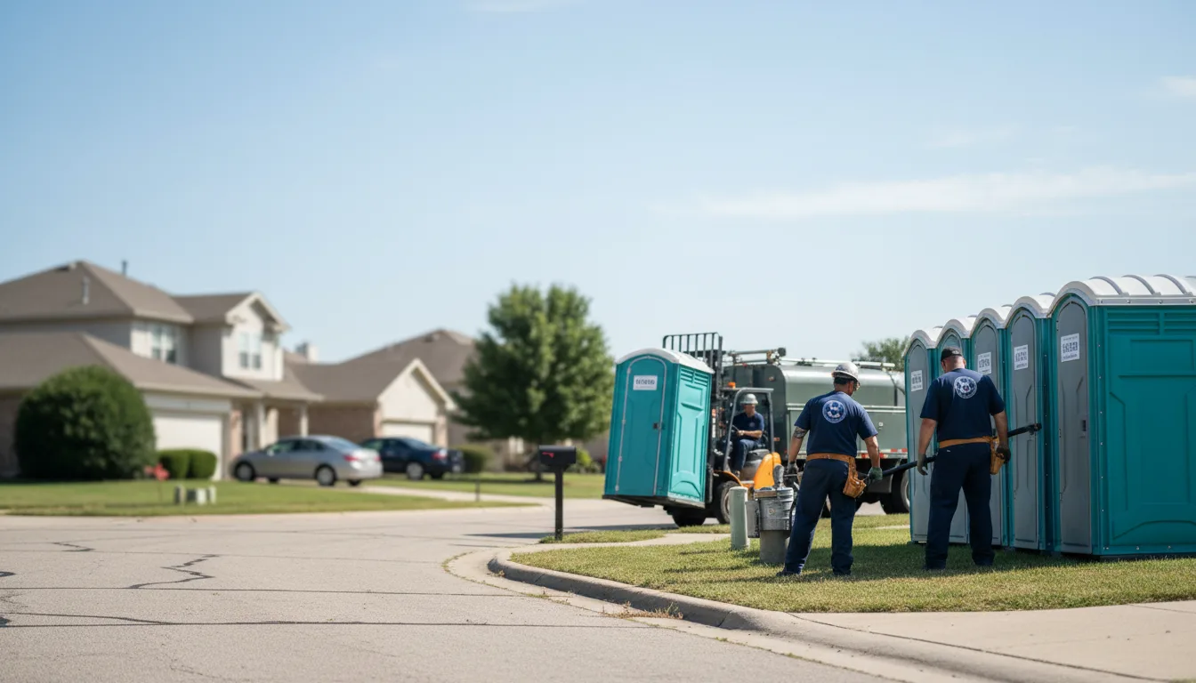 Porta Potty Rental in Freeport, IL near me